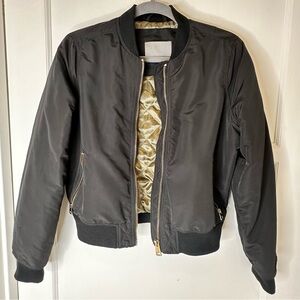 Vero Moda Black Jacket with khaki Interior